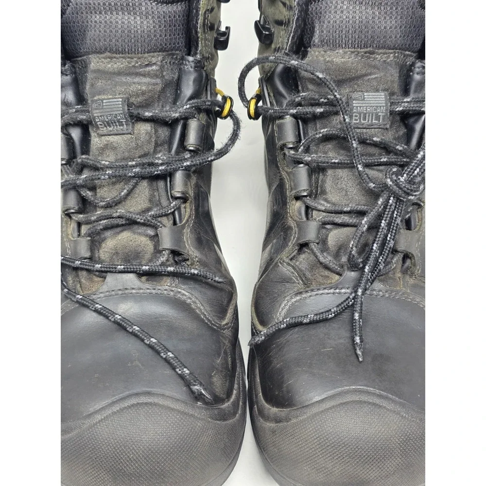 KEEN Utility 1021469D Men Size 11D Dover Waterproof Earth Boots Work Shoes COMP